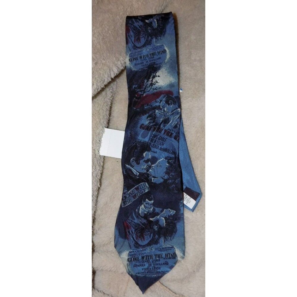 American Film Classics Gone With The Wind Men's Necktie 100% Silk tie